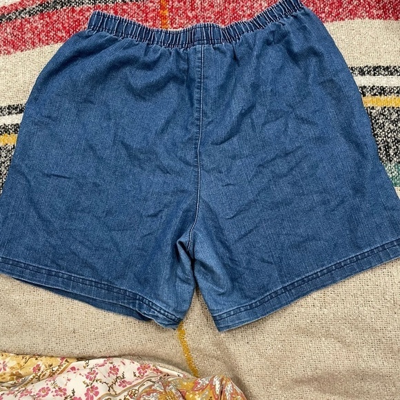 DENIM SHORTS - Picture 2 of 4